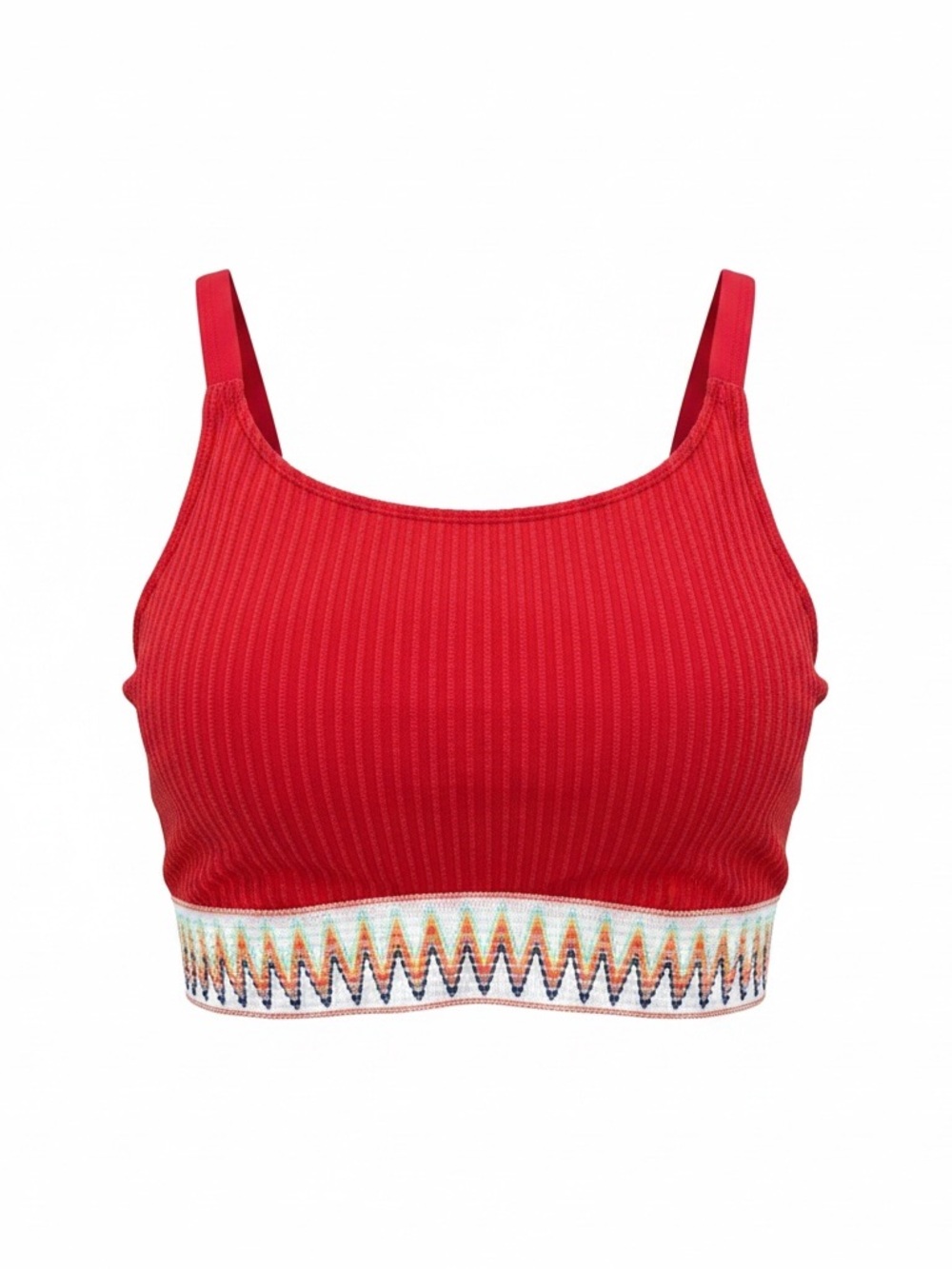 Ribbed knit swimsuit bikini top - Size 3XL